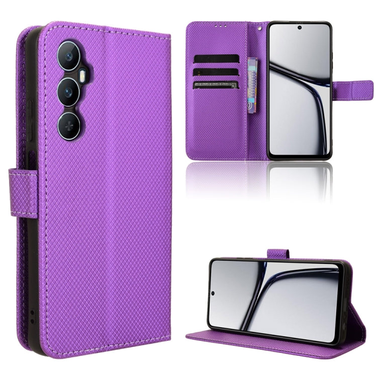 Diamond Texture Leather Phone Case, For Realme 11 Pro / 11 Pro+, For Realme C65 4G, For Realme GT Neo5 SE