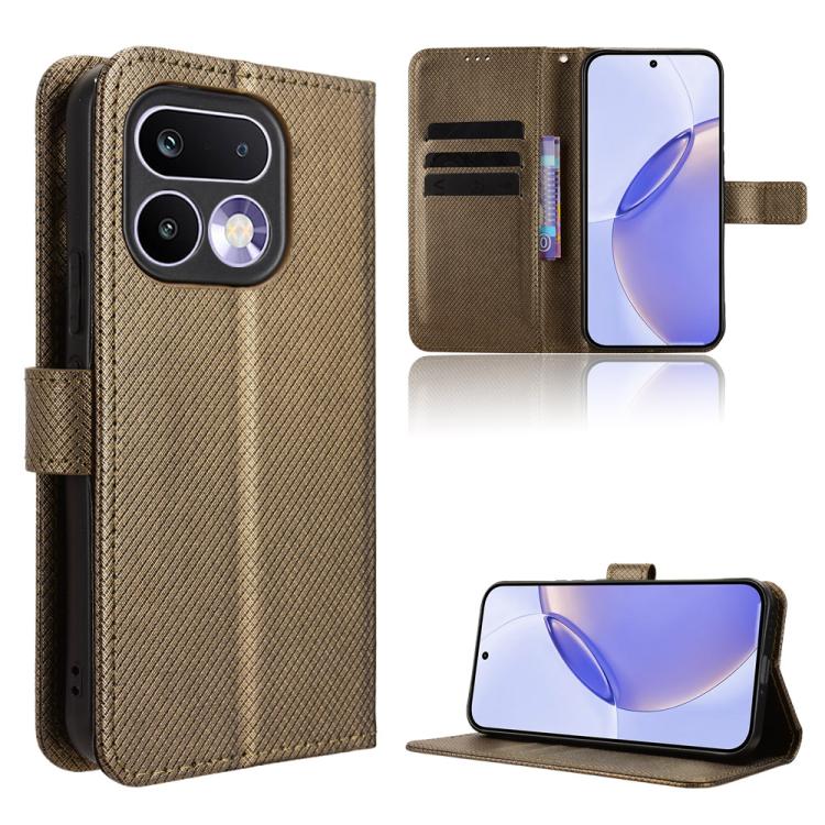 Diamond Texture Leather Phone Case, For Realme 16T 5G, For Realme C100i 4G / C100x 4G, For Realme C100 4G, For Realme C83 5G / P4 Lite 5G, For Realme P4 Power 5G, For Realme Note 80 4G, For Realme 16 5G, For Realme 16 Pro+ 5G, For Realme 16 Pro 5G