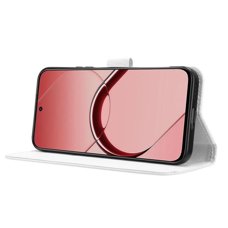 Diamond Texture Leather Phone Case, For Realme 16T 5G, For Realme C100i 4G / C100x 4G, For Realme C100 4G, For Realme C83 5G / P4 Lite 5G, For Realme P4 Power 5G, For Realme Note 80 4G, For Realme 16 5G, For Realme 16 Pro+ 5G, For Realme 16 Pro 5G