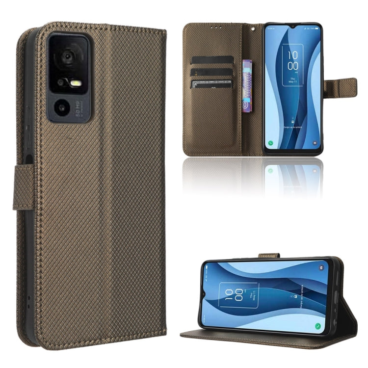 Diamond Texture Leather Phone Case, For TCL 502, For TCL 40 XE 5G /40 NxtPaper 5G, For TCL 40 NxtPaper 4G, For TCL 40 XE 5G, For TCL 40 XL, For TCL ION X