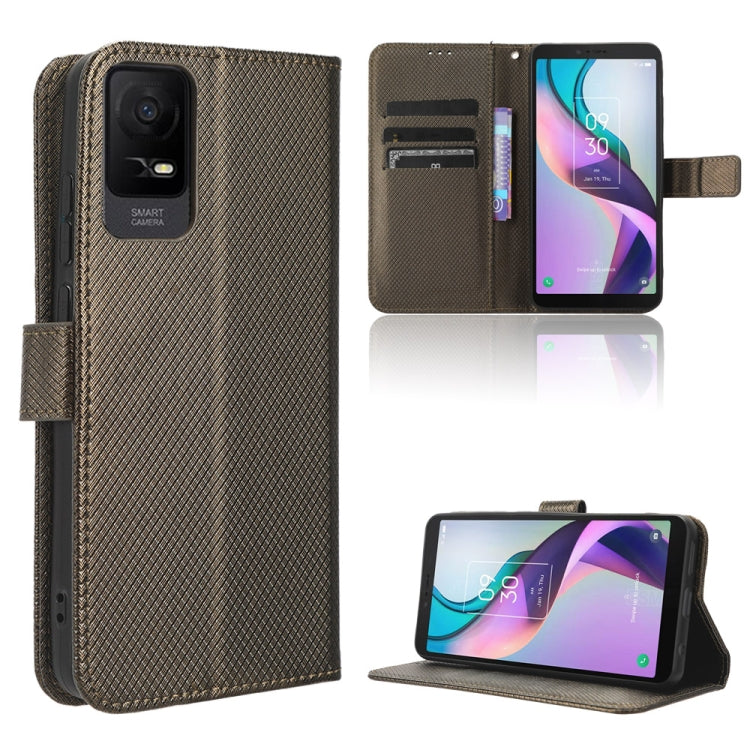 Diamond Texture Leather Phone Case, For TCL 502, For TCL 40 XE 5G /40 NxtPaper 5G, For TCL 40 NxtPaper 4G, For TCL 40 XE 5G, For TCL 40 XL, For TCL ION X
