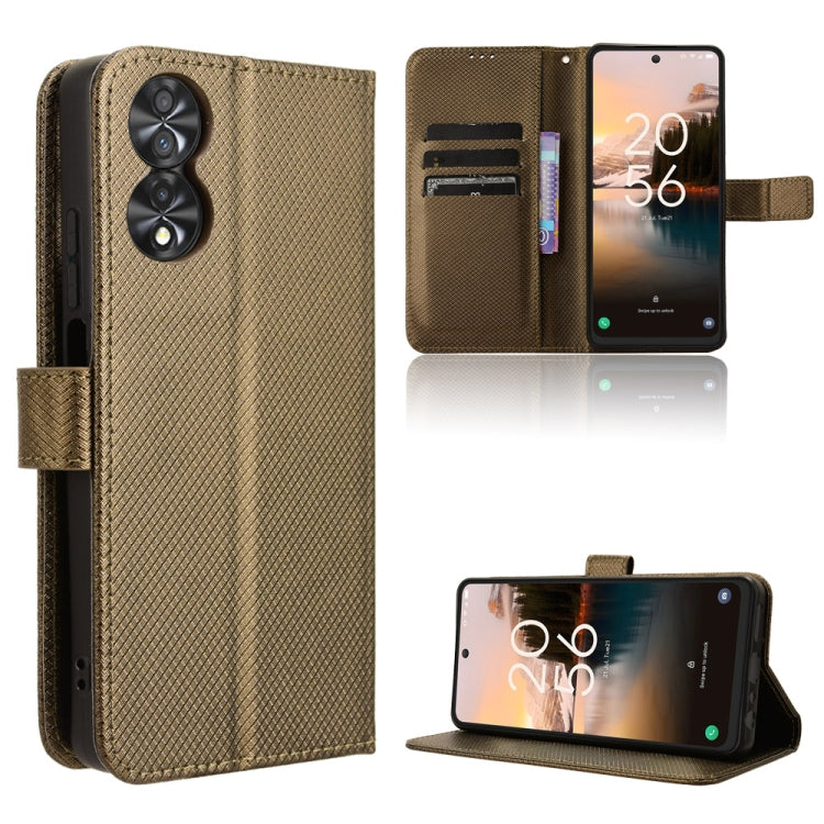 Diamond Texture Leather Phone Case, For TCL 502, For TCL 40 XE 5G /40 NxtPaper 5G, For TCL 40 NxtPaper 4G, For TCL 40 XE 5G, For TCL 40 XL, For TCL ION X