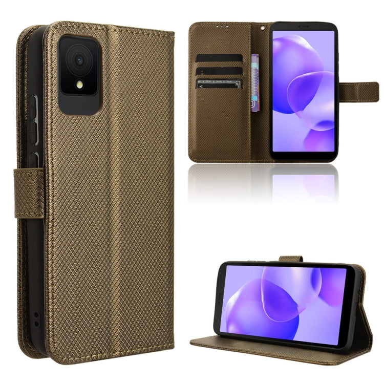 Diamond Texture Leather Phone Case, For TCL 502, For TCL 40 XE 5G /40 NxtPaper 5G, For TCL 40 NxtPaper 4G, For TCL 40 XE 5G, For TCL 40 XL, For TCL ION X