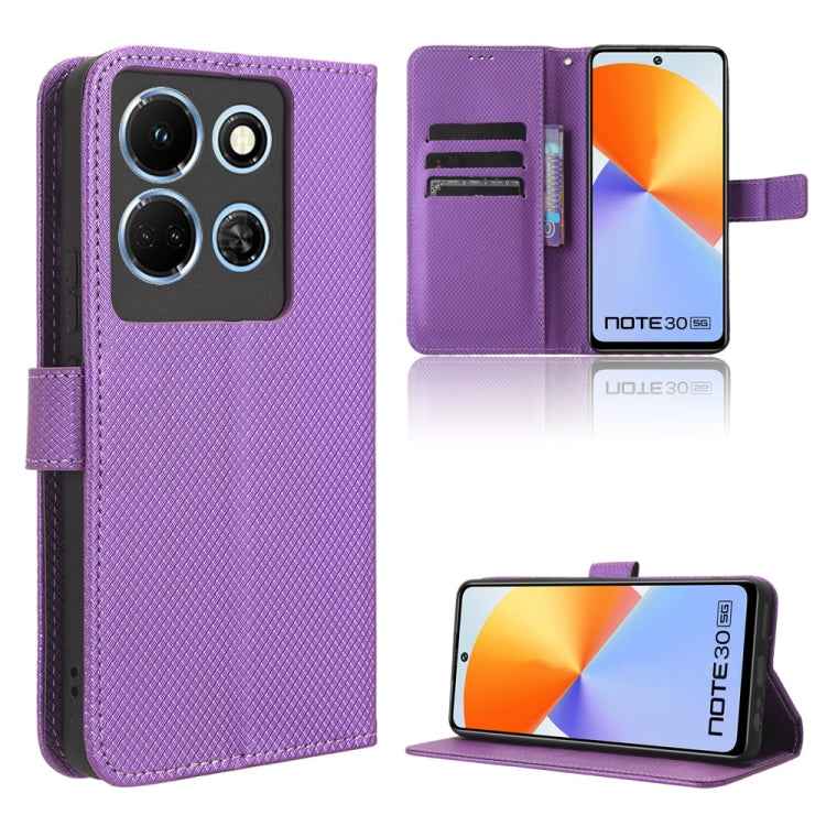 Diamond Texture Leather Phone Case, For Infinix Note 30 4G, For Infinix Note 30 VIP