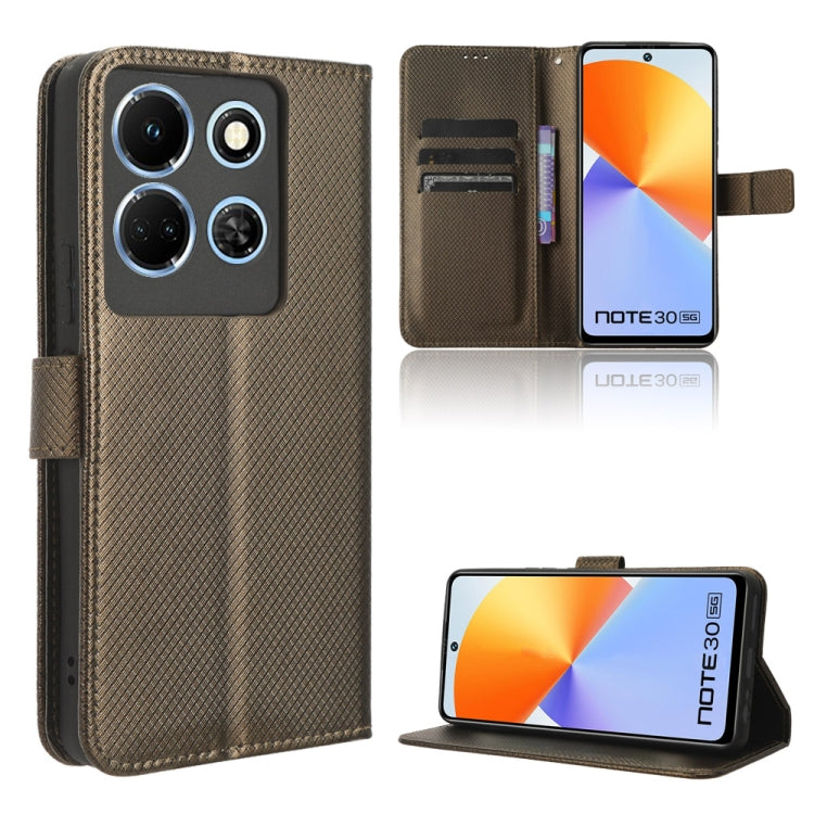 Diamond Texture Leather Phone Case, For Infinix Hot 30 5G X6832, For Infinix Smart 7 Plus, For Infinix Note 30 5G, For Infinix Smart 7 HD X6516, For Infinix Note 30i, For Infinix Note 30 Pro, For Infinix Note 30 4G, For Infinix Note 30 VIP