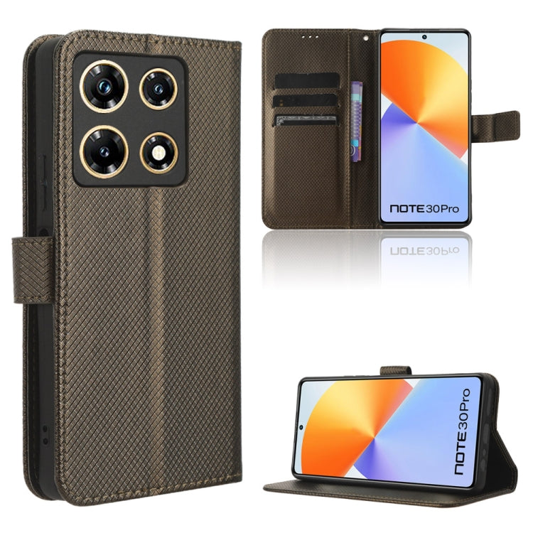 Diamond Texture Leather Phone Case, For Infinix Hot 30 5G X6832, For Infinix Smart 7 Plus, For Infinix Note 30 5G, For Infinix Smart 7 HD X6516, For Infinix Note 30i, For Infinix Note 30 Pro, For Infinix Note 30 4G, For Infinix Note 30 VIP