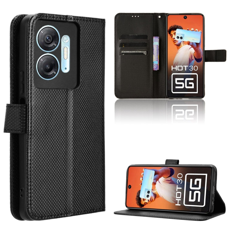 Diamond Texture Leather Phone Case, For Infinix Hot 30 5G X6832, For Infinix Smart 7 Plus, For Infinix Note 30 5G, For Infinix Smart 7 HD X6516, For Infinix Note 30i, For Infinix Note 30 Pro, For Infinix Note 30 4G, For Infinix Note 30 VIP
