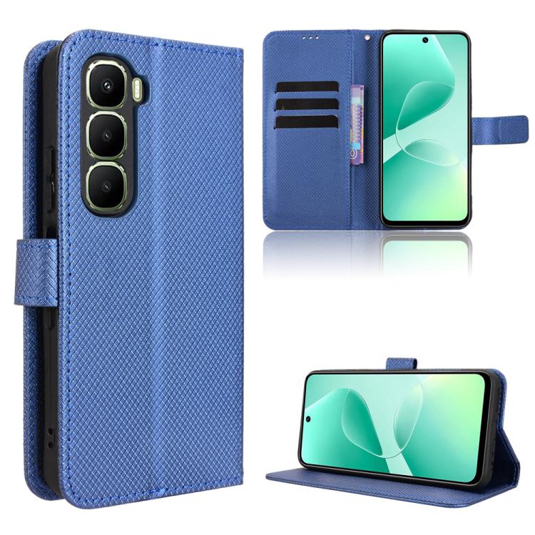 Diamond Texture Leather Phone Case, For Infinix GT 50 Pro 5G, For Infinix Note 60 Ultra 5G, For Infinix Note Edge 5G, For Infinix Smart 20 4G, For Infinix Note 60 / 60 Pro 5G, For Infinix Hot 60i 5G / Tecno Spark Go 5G, For Infinix Hot 60i 4G / Hot 60 ...