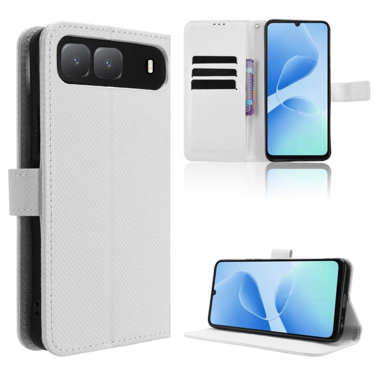 Diamond Texture Leather Phone Case, For Infinix GT 50 Pro 5G, For Infinix Note 60 Ultra 5G, For Infinix Note Edge 5G, For Infinix Smart 20 4G, For Infinix Note 60 / 60 Pro 5G, For Infinix Hot 60i 5G / Tecno Spark Go 5G, For Infinix Hot 60i 4G / Hot 60 ...