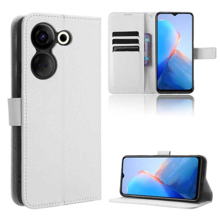 Diamond Texture Leather Phone Case, For Tecno Spark 20 4G, For Tecno Pova 5 Pro, For Tecno Pova Neo 3, For Tenco Pova 5, For Tecno Camon 20 Premier 5G, For Tecno Camon 20 Pro 5G, For Tecno Camon 20 Pro