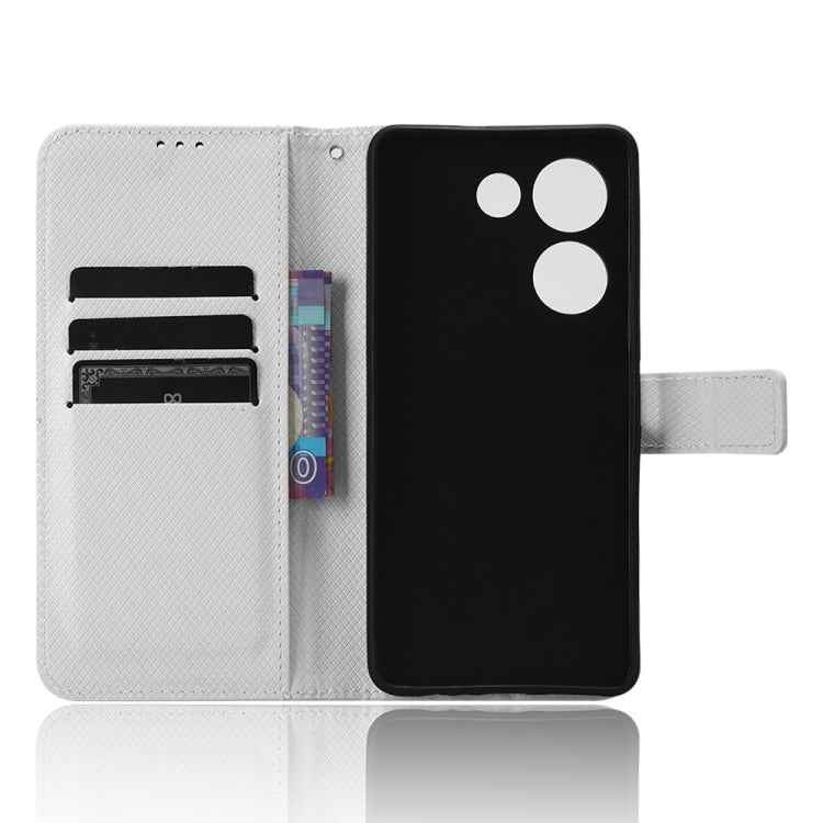 Diamond Texture Leather Phone Case, For Tecno Camon 20 Pro