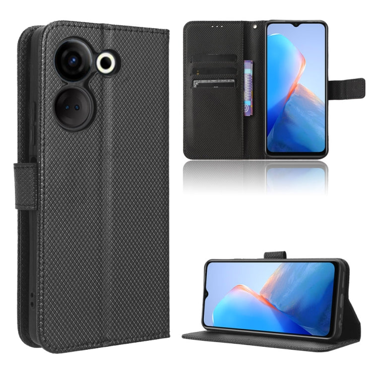 Diamond Texture Leather Phone Case, For Tecno Spark 20 4G, For Tecno Pova 5 Pro, For Tecno Pova Neo 3, For Tenco Pova 5, For Tecno Camon 20 Premier 5G, For Tecno Camon 20 Pro 5G, For Tecno Camon 20 Pro