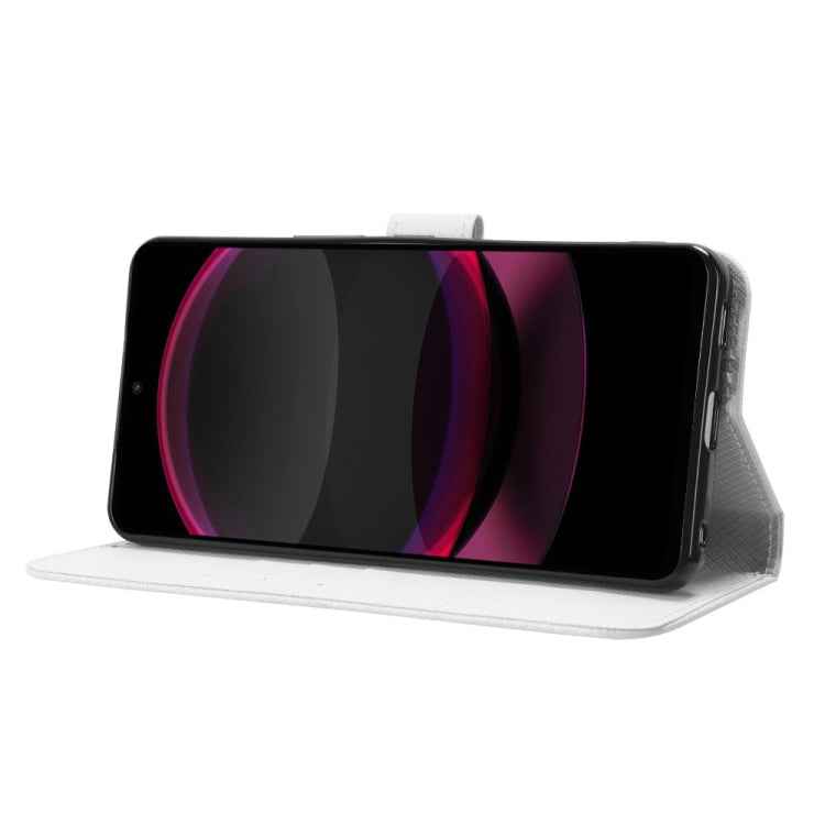 Diamond Texture Leather Phone Case, For Sharp Aquos R8 Pro / Leica Leitz Phone 3, For Sharp Aquos R8, For Sharp Mamorino6