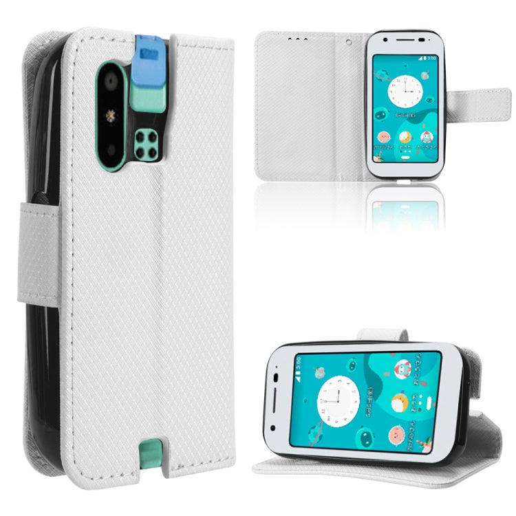 Diamond Texture Leather Phone Case, For Sharp Aquos Sense8, For Sharp Aquos R8 Pro / Leica Leitz Phone 3, For Sharp Aquos R8, For Sharp Mamorino6