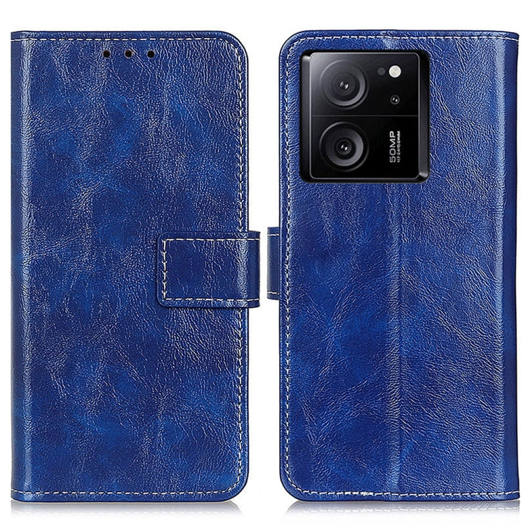 Retro Crazy Horse Texture Leather Phone Case