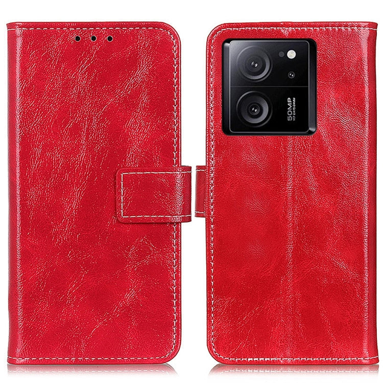 Retro Crazy Horse Texture Leather Phone Case