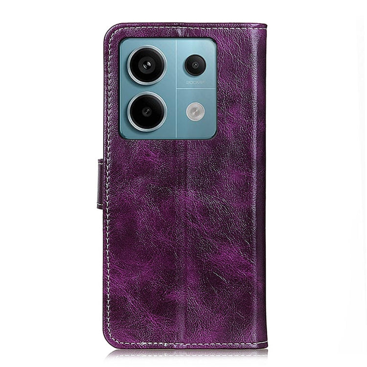 Retro Crazy Horse Texture Leather Phone Case