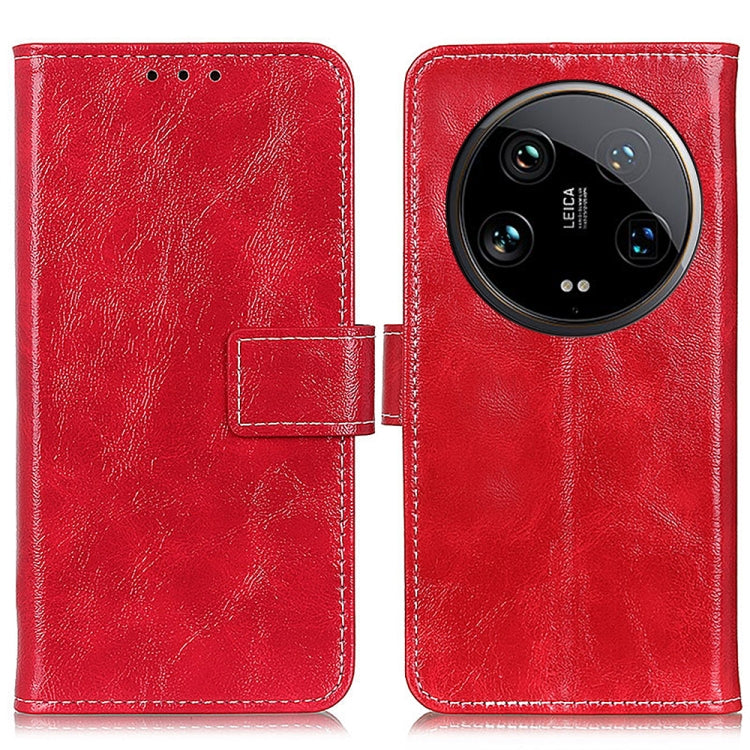 Retro Crazy Horse Texture Leather Phone Case
