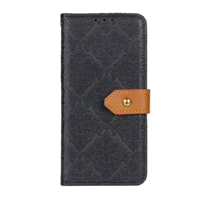 European Floral Embossed Leather Phone Case, For Xiaomi Redmi Note 12S 4G