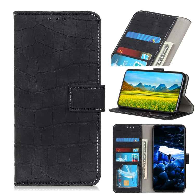 Magnetic Crocodile Texture Leather Phone Case