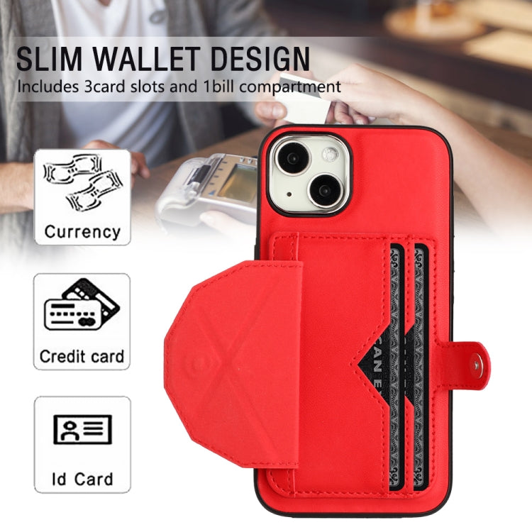 Shockproof Leather Phone Case with Card Holder, For iPhone 14, For iPhone 15 Pro Max, For iPhone 15 Pro, For iPhone 14 Plus, For iPhone 14 Pro, For iPhone 15 Plus, For iPhone 15, For iPhone 14 Pro Max