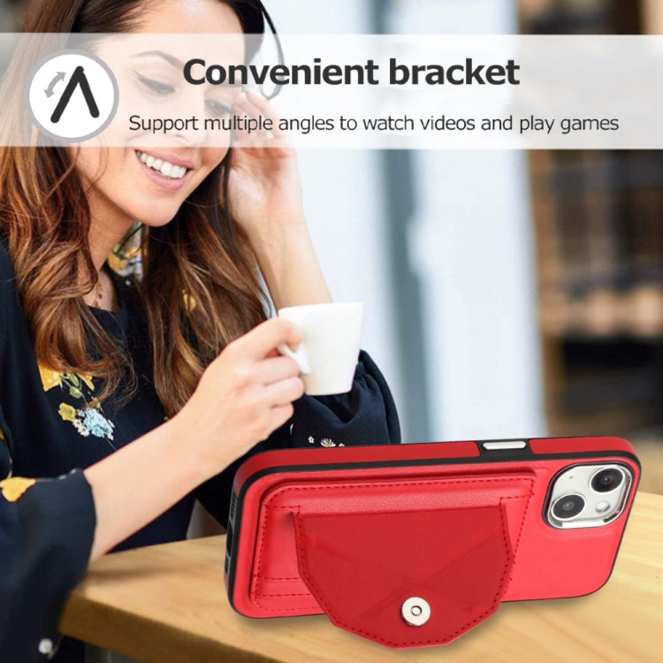 Shockproof Leather Phone Case with Card Holder, For iPhone 14, For iPhone 15 Pro Max, For iPhone 15 Pro, For iPhone 14 Plus, For iPhone 14 Pro, For iPhone 15 Plus, For iPhone 15, For iPhone 14 Pro Max