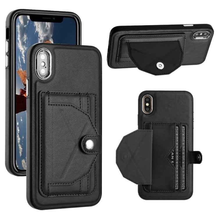 Shockproof Leather Phone Case with Card Holder
