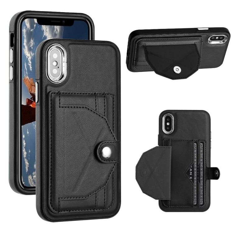 Shockproof Leather Phone Case with Card Holder