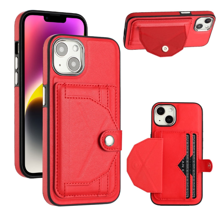 Shockproof Leather Phone Case with Card Holder, For iPhone 14, For iPhone 15 Pro Max, For iPhone 15 Pro, For iPhone 14 Plus, For iPhone 14 Pro, For iPhone 15 Plus, For iPhone 15, For iPhone 14 Pro Max