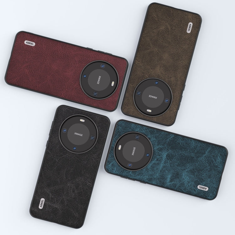 ABEEL Dream Litchi Texture PU Phone Case, For Huawei Mate 60 Pro, For Huawei Mate X5, For Huawei Mate X3, For Huawei P60 Pocket