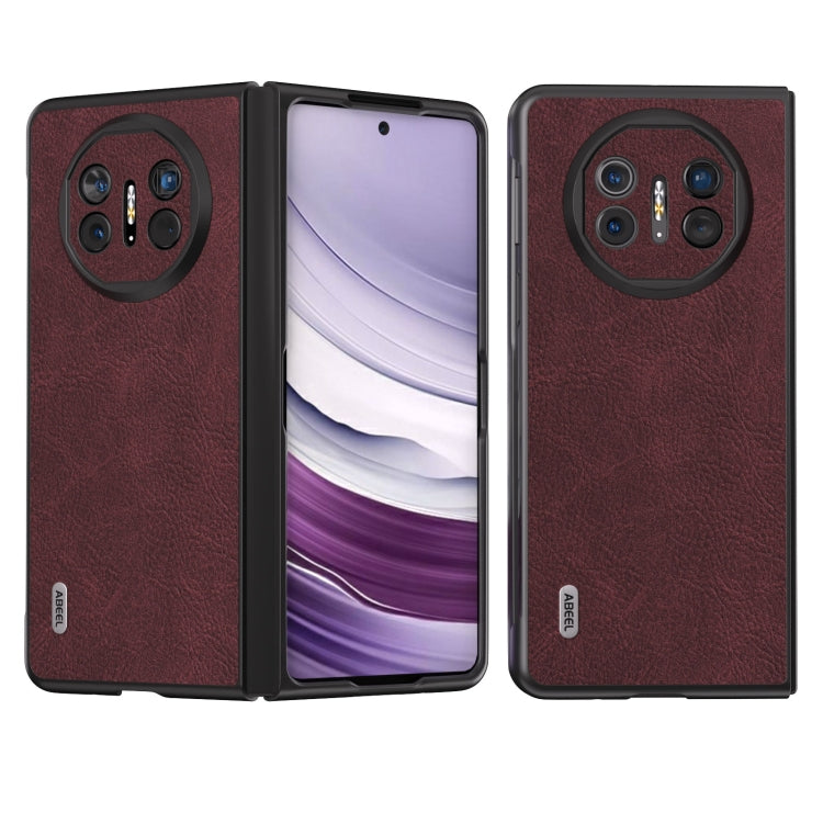 ABEEL Dream Litchi Texture PU Phone Case, For Huawei Mate 60 Pro, For Huawei Mate X5, For Huawei Mate X3, For Huawei P60 Pocket
