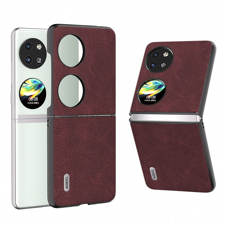ABEEL Dream Litchi Texture PU Phone Case, For Huawei Mate 60 Pro, For Huawei Mate X5, For Huawei Mate X3, For Huawei P60 Pocket
