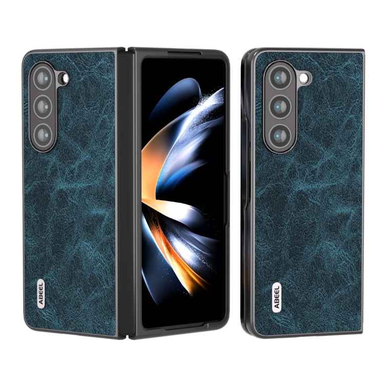 ABEEL Dream Litchi Texture PU Phone Case, For Samsung Galaxy Z Flip5, For Samsung Galaxy Z Fold5
