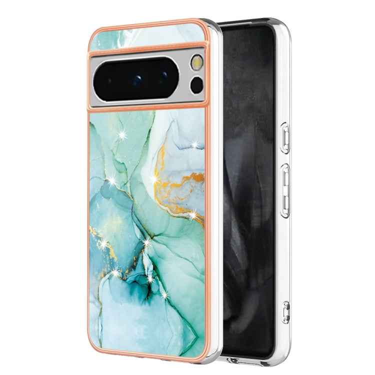 Electroplating Marble Dual-side IMD Phone Case, For Google Pixel 9 Pro XL, For Google Pixel 9 / 9 Pro, For Google Pixel 8a, For Google Pixel 8 Pro, For Google Pixel 8, For Google Pixel 7a