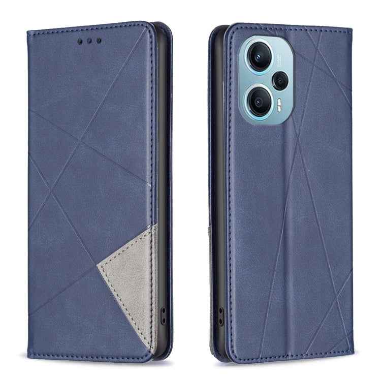 Rhombus Texture Magnetic Leather Phone Case, For Xiaomi Redmi Note 13 Pro+ 5G, For Xiaomi Redmi Note 13 Pro 5G, For Xiaomi 13T / 13T Pro / Redmi K60 Ultra, For Xiaomi Redmi K70 / K70 Pro, For Xiaomi Redmi 12 4G, For Xiaomi Poco F5 5G / Redmi Note 12 Tu...