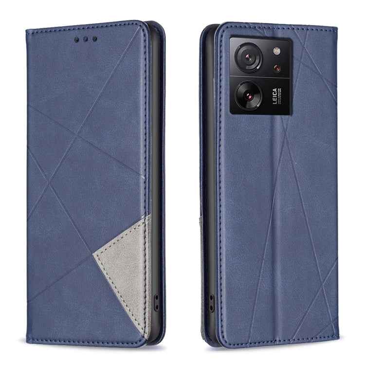 Rhombus Texture Magnetic Leather Phone Case, For Xiaomi Redmi Note 13 Pro+ 5G, For Xiaomi Redmi Note 13 Pro 5G, For Xiaomi 13T / 13T Pro / Redmi K60 Ultra, For Xiaomi Redmi K70 / K70 Pro, For Xiaomi Redmi 12 4G, For Xiaomi Poco F5 5G / Redmi Note 12 Tu...