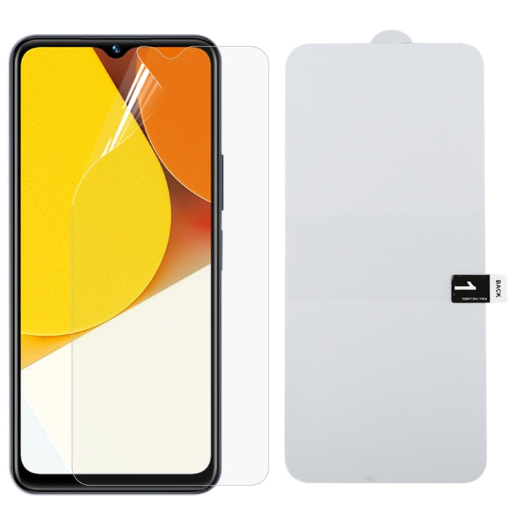 Full Screen Protector Explosion-proof Hydrogel Film, For vivo iQOO 11S, For vivo Y35+ / Y36 India, For vivo S17e, For vivo S17 Pro, For vivo Y35, For vivo S17