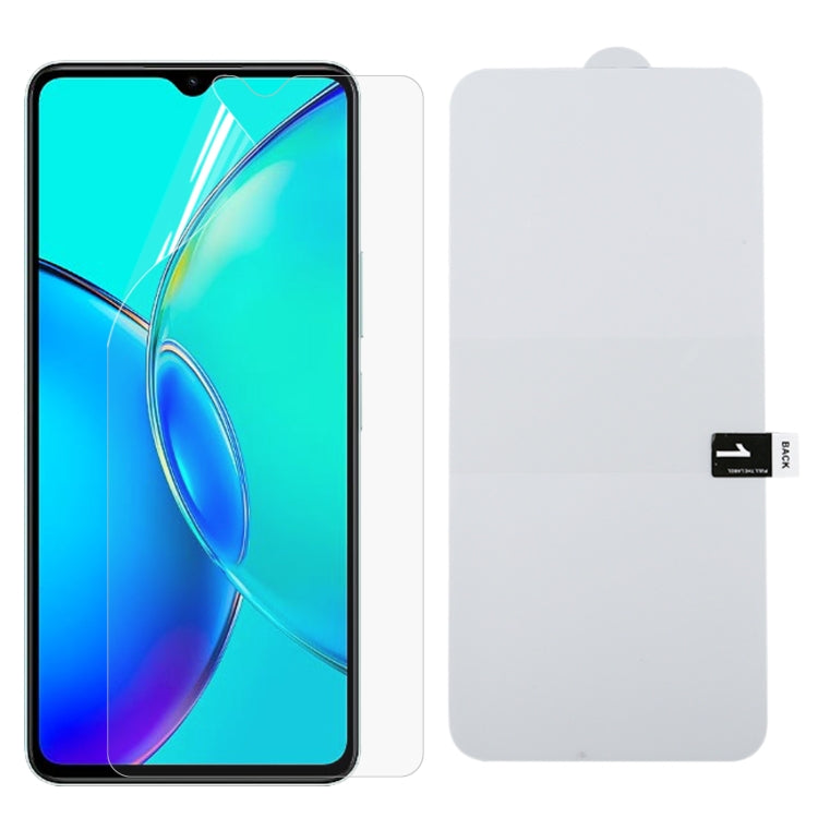 Full Screen Protector Explosion-proof Hydrogel Film, For vivo iQOO 11S, For vivo Y35+ / Y36 India, For vivo S17e, For vivo S17 Pro, For vivo Y35, For vivo S17