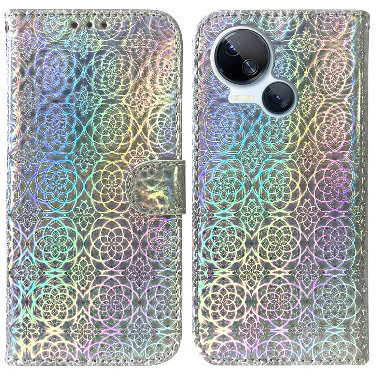 Colorful Magnetic Buckle Leather Phone Case