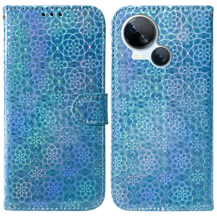 Colorful Magnetic Buckle Leather Phone Case