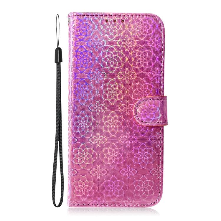 Colorful Magnetic Buckle Leather Phone Case