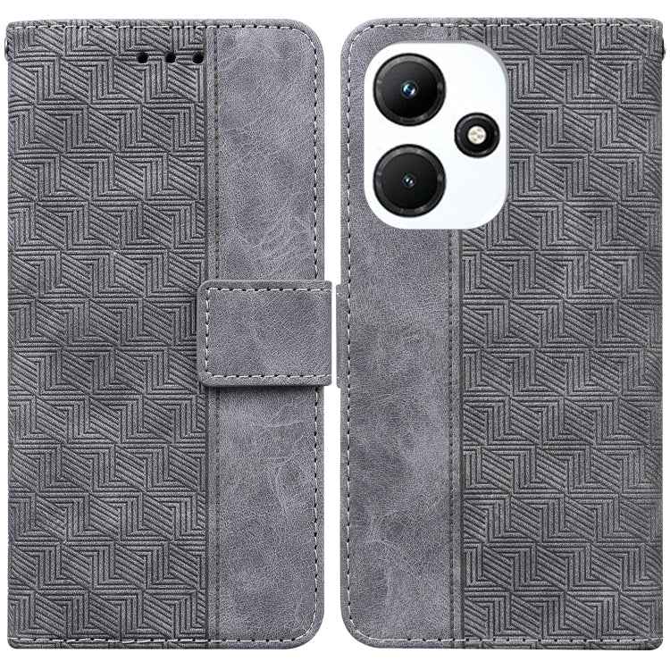 Geometric Embossed Leather Phone Case, For Infinix Note 30i, For Infinix Note 30 Pro, For Infinix Note 30, For Infinix Note 30 VIP, For Infinix Hot 30 Play, For Infinix Hot 30i, For Infinix Hot 30, For Infinix Smart 7 African