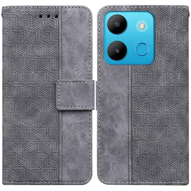 Geometric Embossed Leather Phone Case, For Infinix Note 30i, For Infinix Note 30 Pro, For Infinix Note 30, For Infinix Note 30 VIP, For Infinix Hot 30 Play, For Infinix Hot 30i, For Infinix Hot 30, For Infinix Smart 7 African