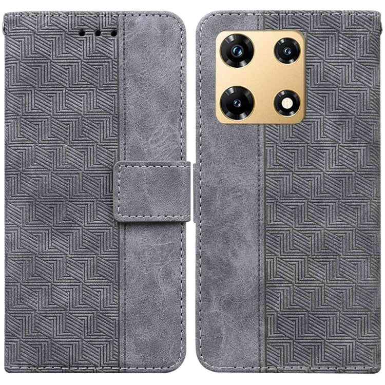 Geometric Embossed Leather Phone Case, For Infinix Note 30i, For Infinix Note 30 Pro, For Infinix Note 30, For Infinix Note 30 VIP, For Infinix Hot 30 Play, For Infinix Hot 30i, For Infinix Hot 30, For Infinix Smart 7 African