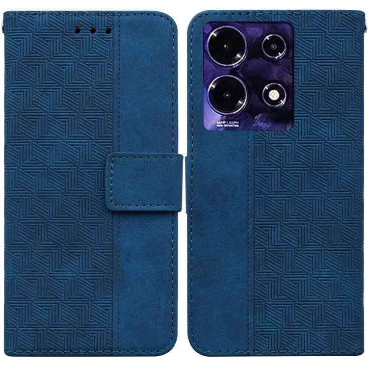 Geometric Embossed Leather Phone Case, For Infinix Note 30i, For Infinix Note 30 Pro, For Infinix Note 30, For Infinix Note 30 VIP, For Infinix Hot 30 Play, For Infinix Hot 30i, For Infinix Hot 30, For Infinix Smart 7 African