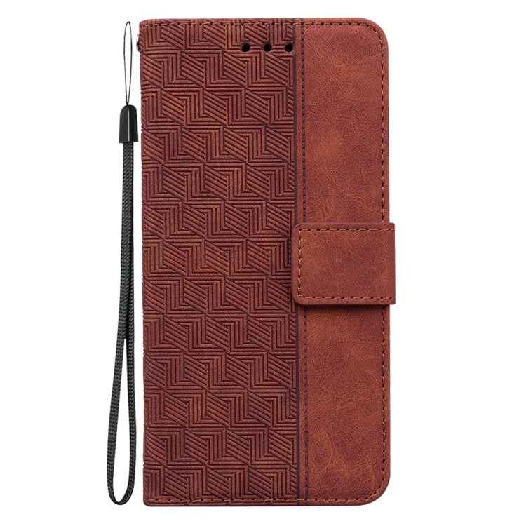 Geometric Embossed Leather Phone Case, For Tecno Camon 20 Pro 5G, For Tecno Pova 5, For Tecno Spark 10 5G, For Tecno Spark 10 Pro, For Tecno Spark 10 / Spark 10C