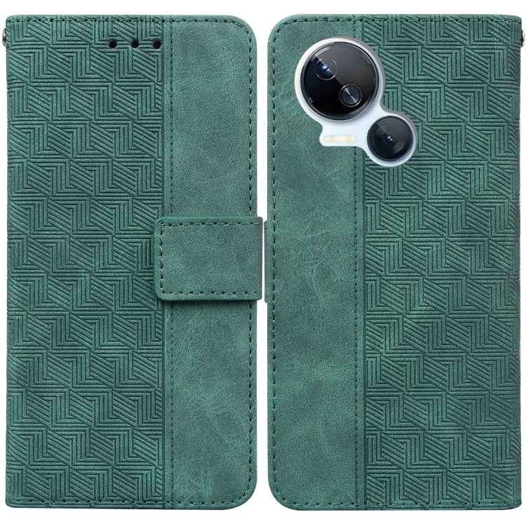 Geometric Embossed Leather Phone Case, For Tecno Camon 20 Pro 5G, For Tecno Pova 5, For Tecno Spark 10 5G, For Tecno Spark 10 Pro, For Tecno Spark 10 / Spark 10C