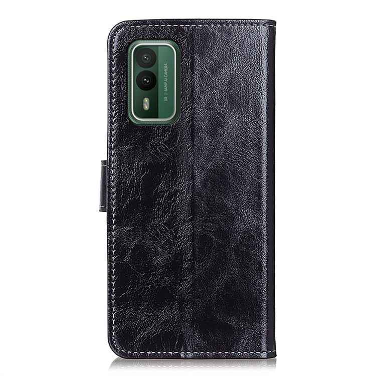 Retro Crazy Horse Texture Horizontal Flip Leather Phone Case, For Nokia XR21, For Nokia C02