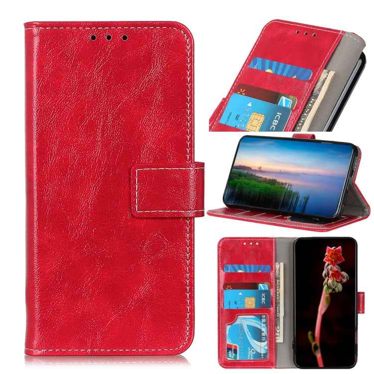 Retro Crazy Horse Texture Horizontal Flip Leather Phone Case, For Nokia XR21, For Nokia C02