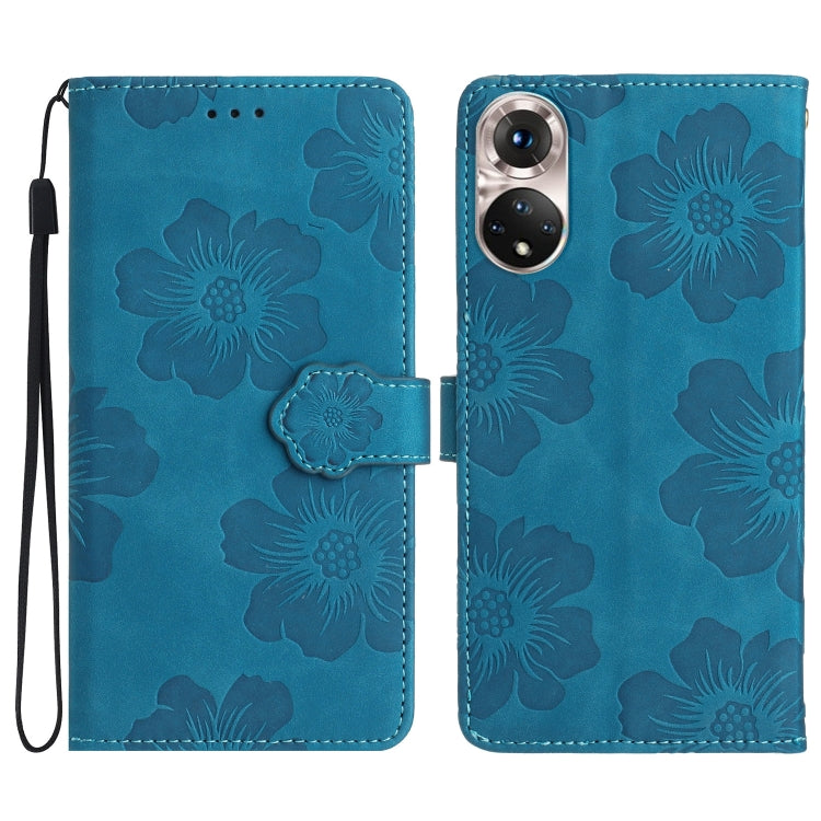 Flower Embossing Pattern Leather Phone Case, For Honor 90 Pro, For Honor 90, For Honor 70, For Honor X7 / Play 30 Plus, For Honor X8 / X30i, For Honor 50 Lite, For Honor 50